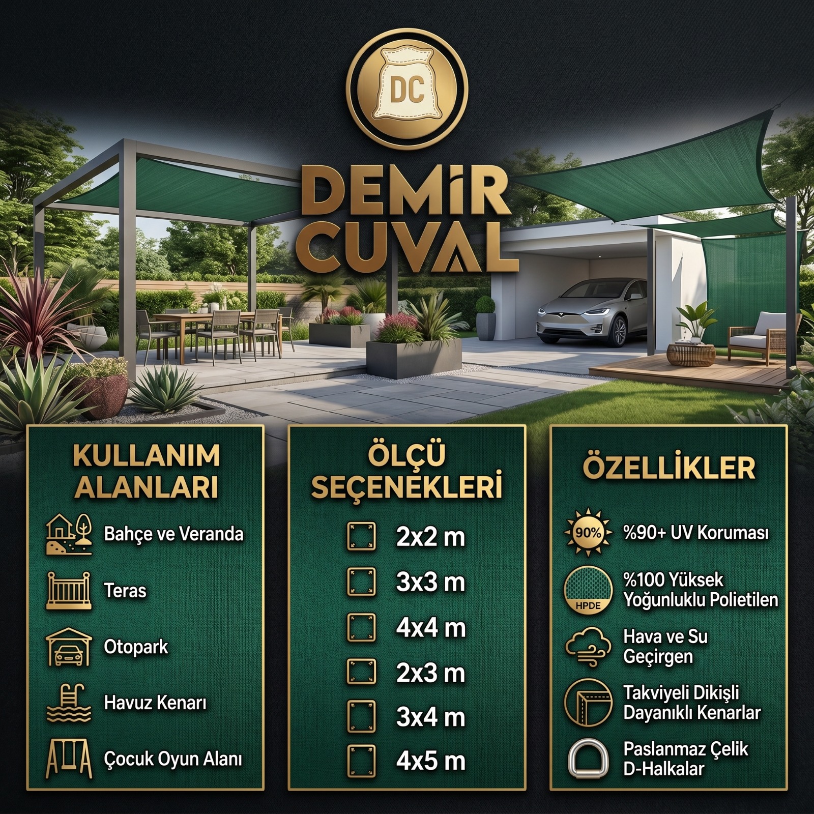 Tarımsal ürünlerin korunması ve depolanması için özel olarak üretilen UV katkılı dayanıklı tarım çuvalı